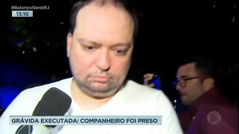 Vídeo: Companheiro de grávida executada é preso no RJ