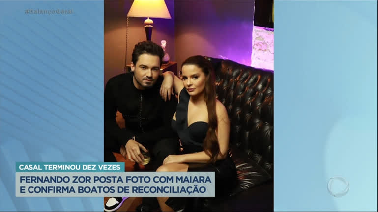 Vídeo: Fernando Zor e Maiara anunciam reconciliação e até fãs debocham
