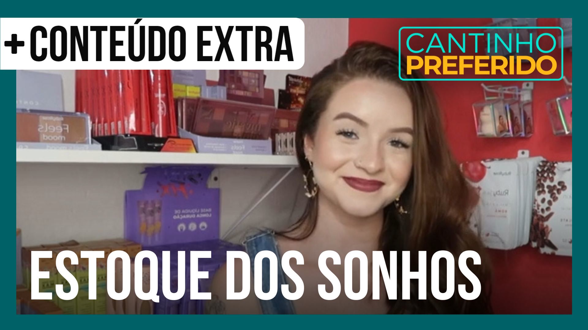Vídeo: Rada Rodrigues mostra o estoque de maquiagens que tem em casa | Cantinho Preferido