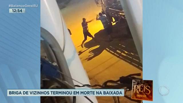 Vídeo: Morre homem agredido por vizinho na Baixada Fluminense