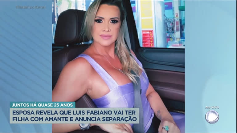 Vídeo: Mulher de Luís Fabiano descobre traição e anuncia fim do casamento