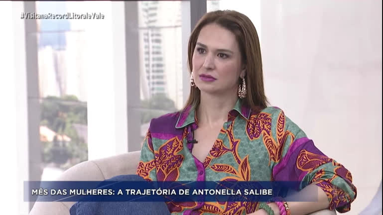 Vídeo: Visita na Record recebe a empresária do setor de eventos, Antonella Salibe