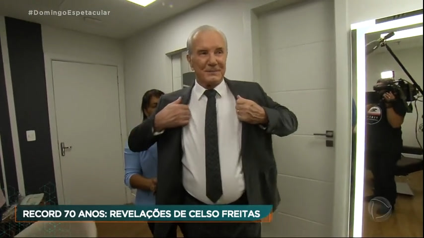 Vídeo: Record 70 anos : Celso Freitas revela os bastidores e segredos da carreira