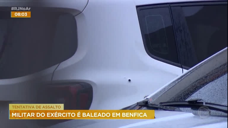 Vídeo: Militar do Exército é baleado após reagir assalto na zona norte do Rio