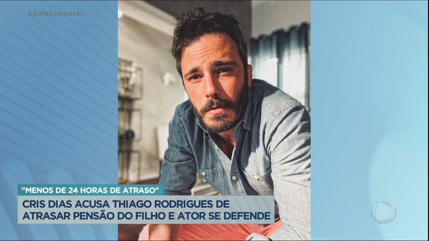 Vídeo: Cris Dias cobra Thiago Rodrigues por atraso na pensão do filho de 13 anos