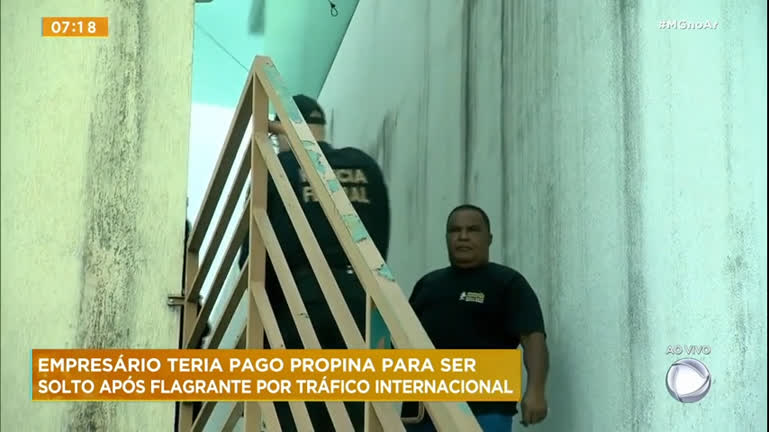 Vídeo: PF faz buscas por empresário acusado de tráfico internacional de drogas em BH