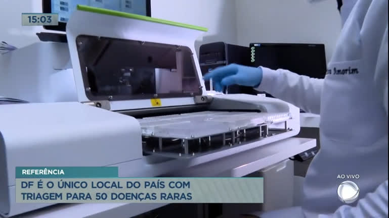 Vídeo: DF é o único lugar no país que realiza testagem ampliada para 50 tipos de doenças raras