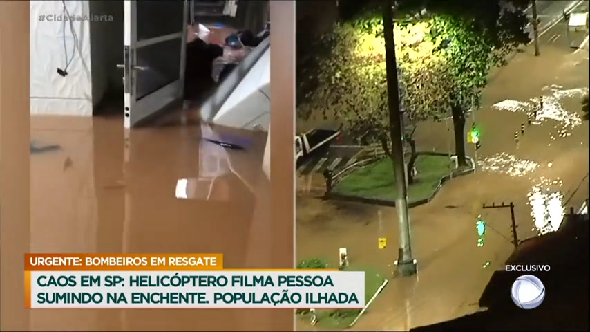 Vídeo: Chuvas causam estrago em São Paulo e região