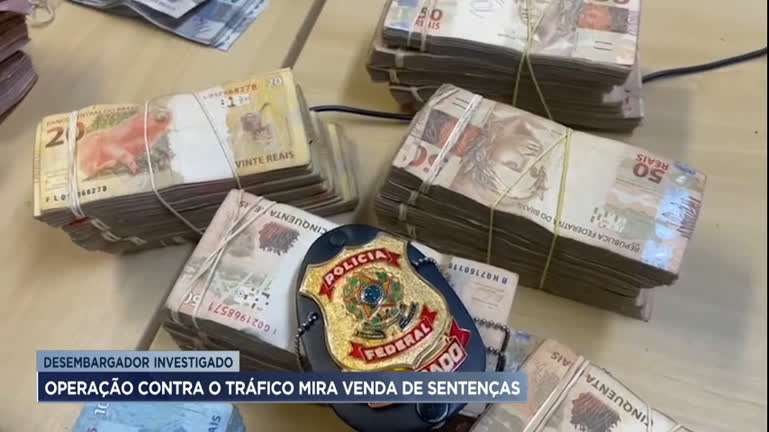 Vídeo: Operação contra o tráfico mira venda de sentenças a traficantes internacionais