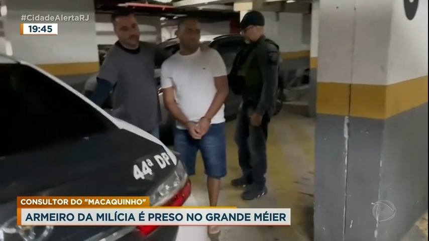 Vídeo: Armeiro que prestava serviços à milícia é preso na zona norte do Rio