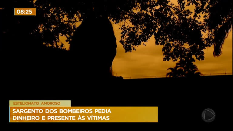 Vídeo: Sargento dos bombeiros é investigado pela polícia civil suspeito de cometer o golpe do estelionato amoroso