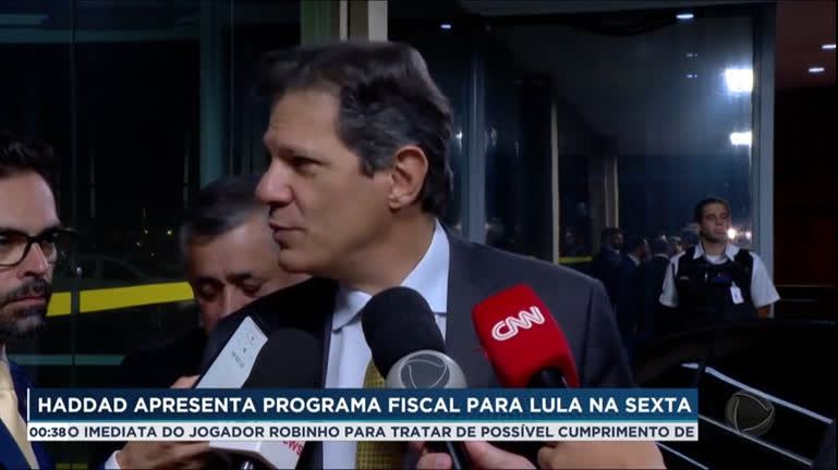 Vídeo: Haddad apresentará programa fiscal para Lula nesta sexta (17)