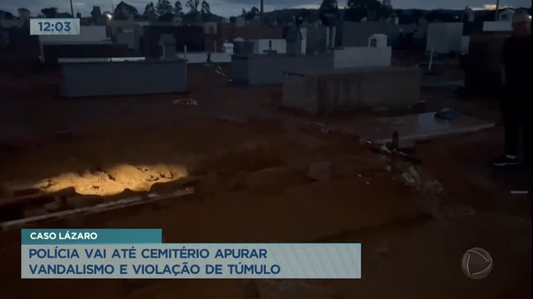 Vídeo: Restos mortais de Lázaro não foram violados, diz polícia