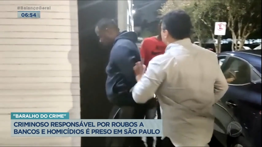 Vídeo: Polícia prende líder de facção criminosa em São Paulo