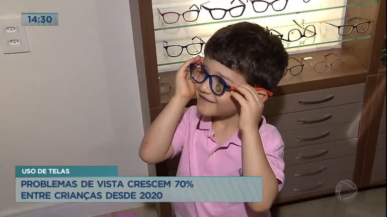 Vídeo: Problemas de vista cresceram 70% entre crianças desde 2020