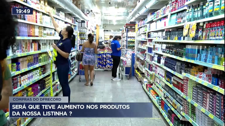 Vídeo: Feijão, ovos e farinha tiveram aumento de preço no DF