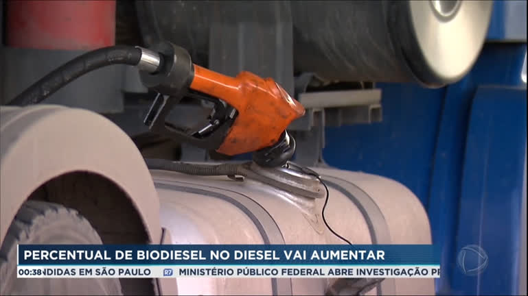 Vídeo: Governo anuncia que vai aumentar percentual de biodiesel na composição do diesel
