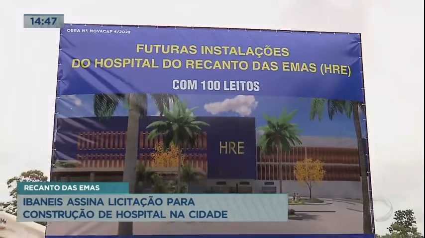Vídeo: Ibaneis assina licitação para construção de hospital no Recanto das Emas