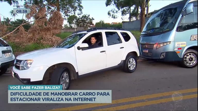 Vídeo: Casos de balizas mal feitas viralizam na internet; veja dicas para estacionar bem