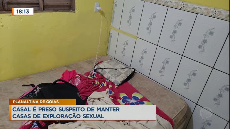 Vídeo: Casal é preso suspeito de manter casas de exploração sexual no Entorno do DF
