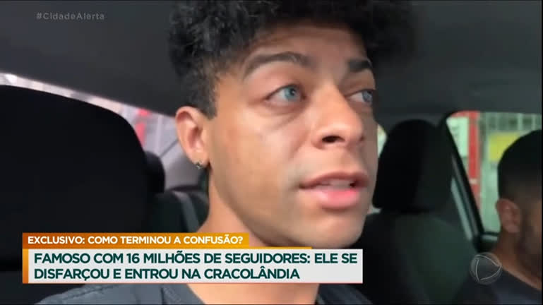 Vídeo: Influenciador Everson Zoio se disfarça e passeia pela Cracolândia