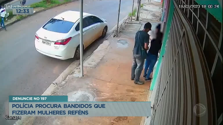 Vídeo: Polícia procura bandidos que renderam mulheres em Valparaíso (GO)