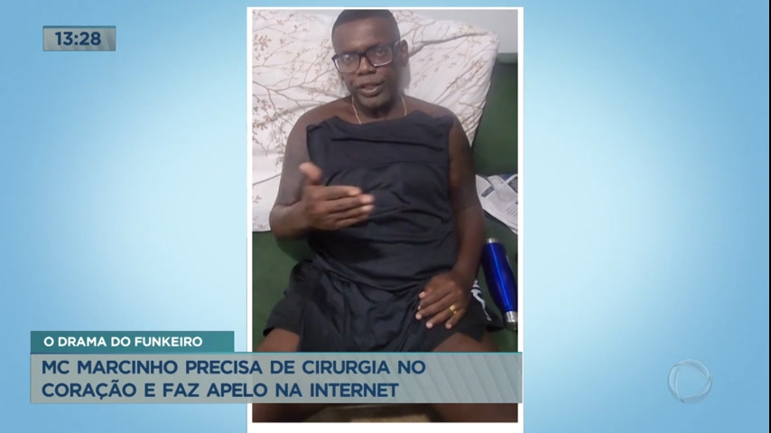 Vídeo: Mc Marcinho precisa de cirurgia no coração e faz apelo na internet
