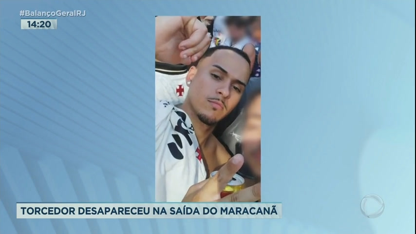 Vídeo: Jovem some na saída do jogo entre Vasco e Flamengo no Maracanã