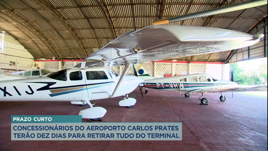 Vídeo: Empresários reclamam de prazo para desativar Aeroporto Carlos Prates