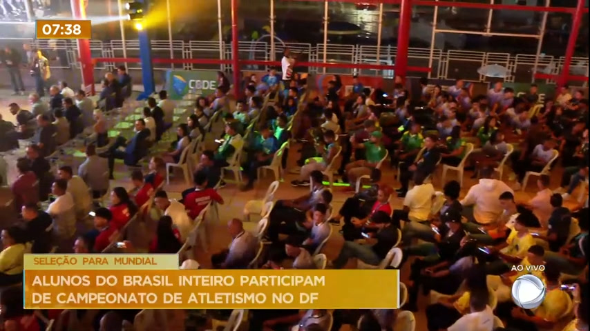 Vídeo: Brasília reúne mais de 300 estudantes de todo o país em campeonato de atletismo