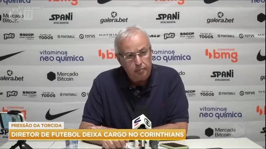 Vídeo: Fala Esporte : Diretor de futebol do Corinthians deixa o cargo, e Timão ganha reforço no ataque