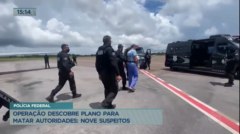 Vídeo: Operação descobre plano de suspeitos para matar autoridades