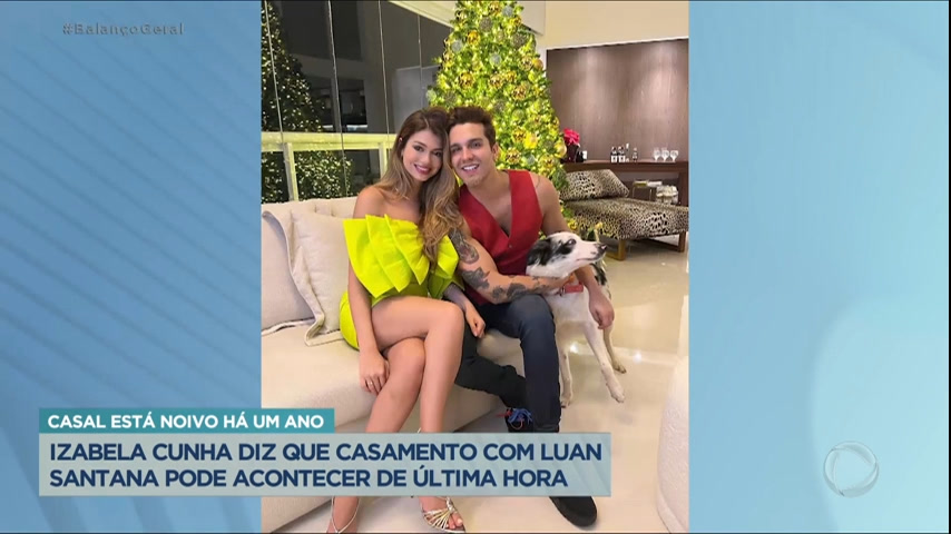 Vídeo: Izabela Cunha diz que casamento com Luan Santana pode acontecer de última hora