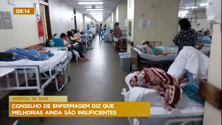 Vídeo: Conselho de Enfermagem do DF diz que melhorias no Hospital de Base são insuficientes