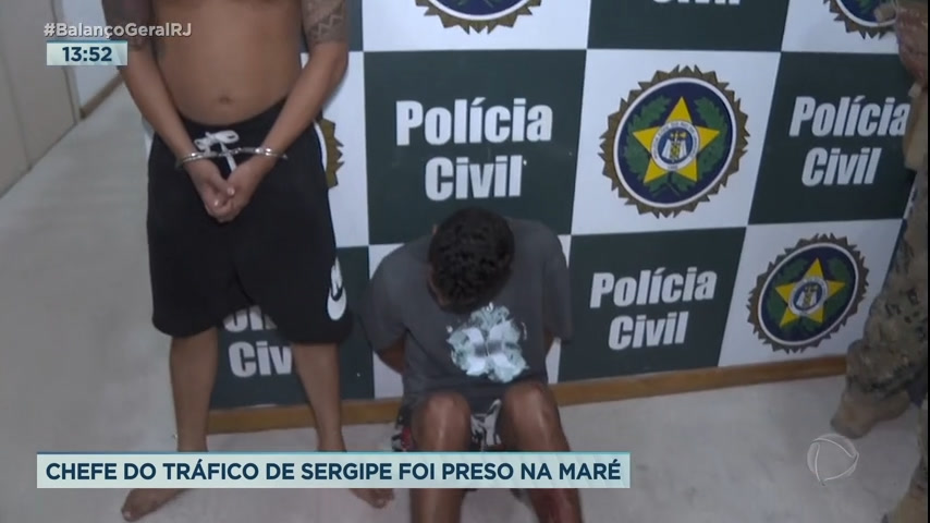 Vídeo: Bope prende traficante de Sergipe na Maré no Rio de Janeiro