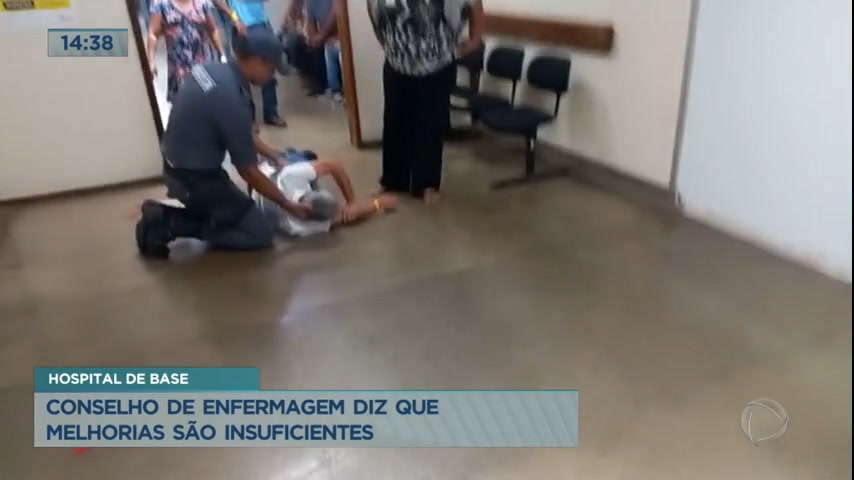 Vídeo: Conselho de Enfermagem do DF diz que melhorias no Hospital de Base são insuficientes