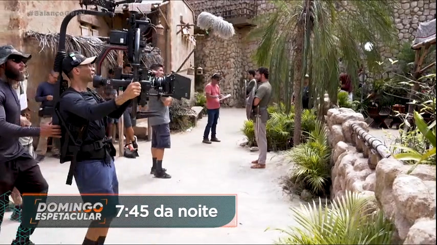 Vídeo: Domingo Espetacular exibe reportagem especial sobre os bastidores da nova temporada de Reis