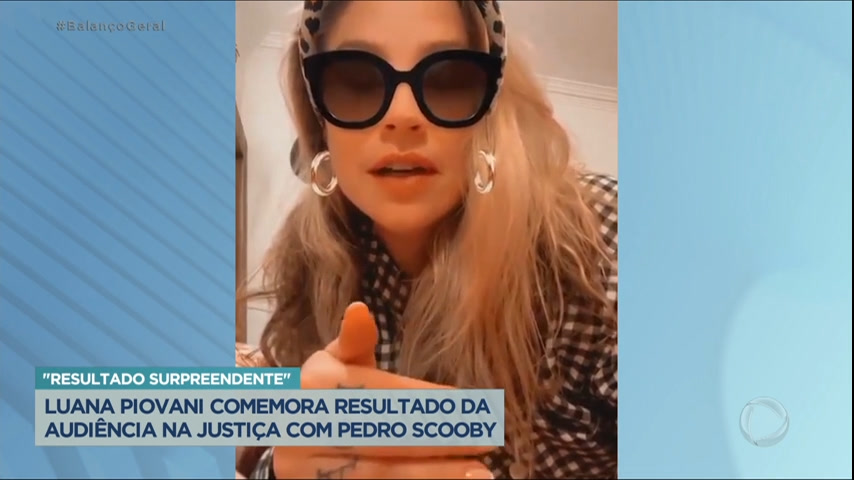 Vídeo: Luana Piovani desabafa nas redes sociais após audiência com Pedro Scooby na Justiça portuguesa