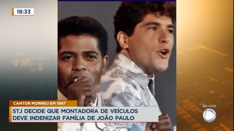 Vídeo: STJ decide que BMW também é responsável pelo acidente que matou o cantor João Paulo
