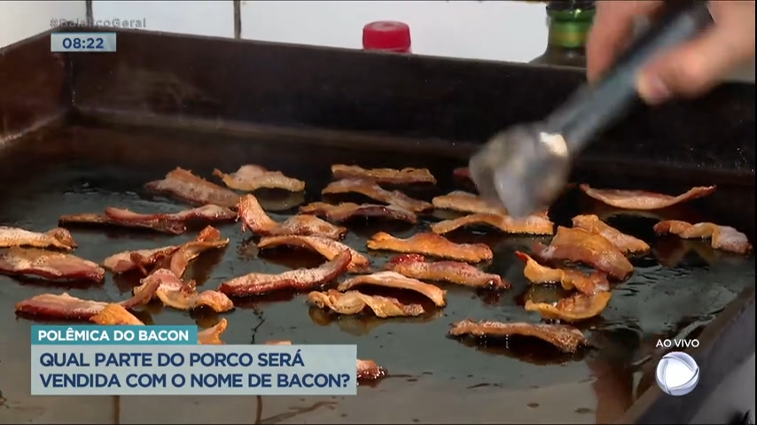 Vídeo: Portaria obriga indústria a informar de qual parte do porco bacon é feito