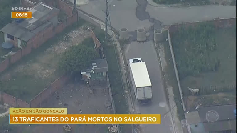 Vídeo: Operação deixa 13 traficantes do Pará mortos em São Gonçalo (RJ)