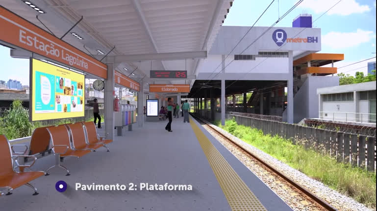 Vídeo: Vídeo mostra como ficará a estação de metrô Lagoinha, em BH, após reforma
