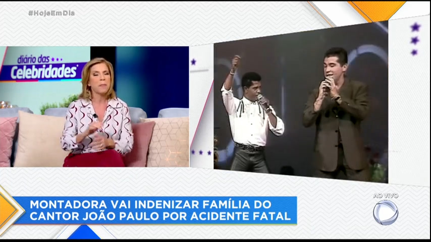 Vídeo: Montadora vai indenizar família do cantor João Paulo por acidente fatal