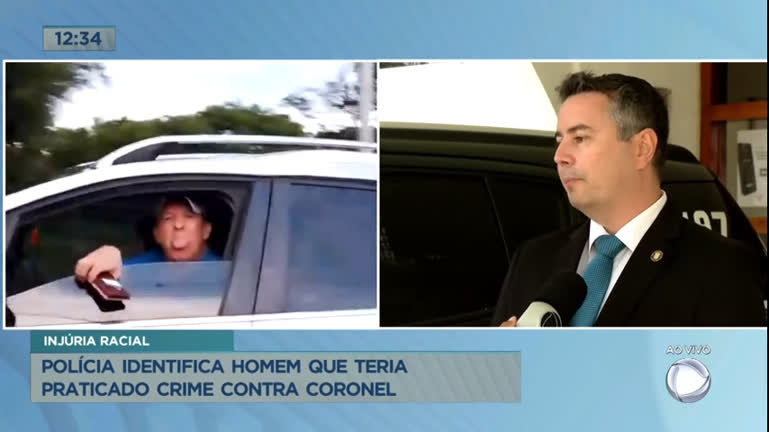 Vídeo: Polícia identifica homem que cometeu injúria racial contra coronel do Exército, no DF