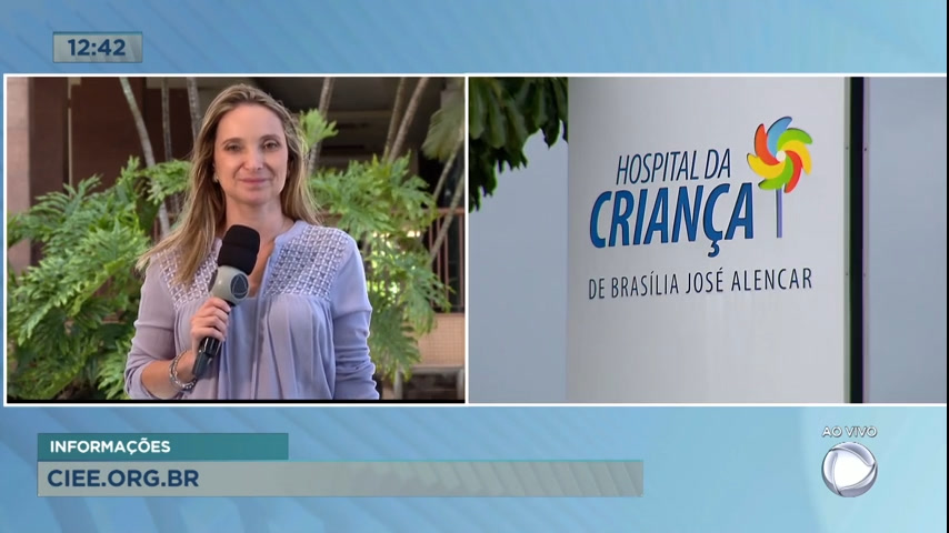 Vídeo: Hospital da Criança de Brasília abre vagas de estágio na área de TI