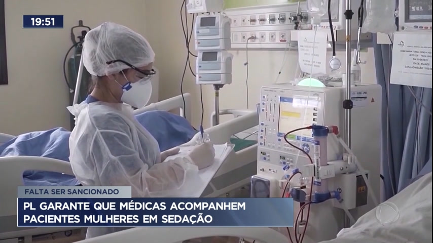Vídeo: PL garante que médicas acompanhem pacientes mulheres em sedação