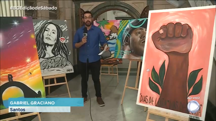 Vídeo: Exposição em Santos faz homenagem ao cantor Chorão