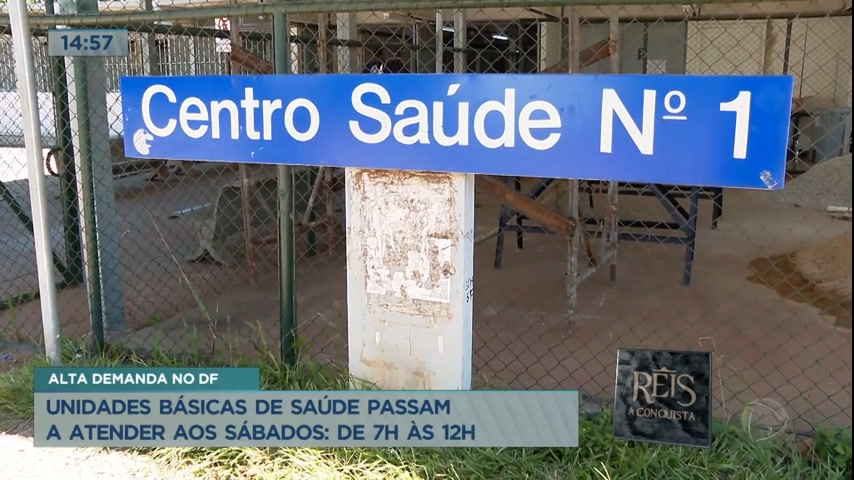 Vídeo: Saúde do DF amplia horário de funcionamento das UBS