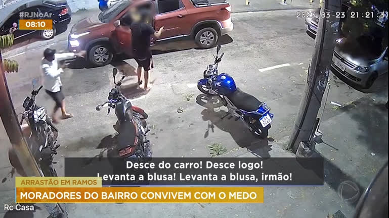 Vídeo: Criminosos promovem arrastão em bairro da zona norte do Rio