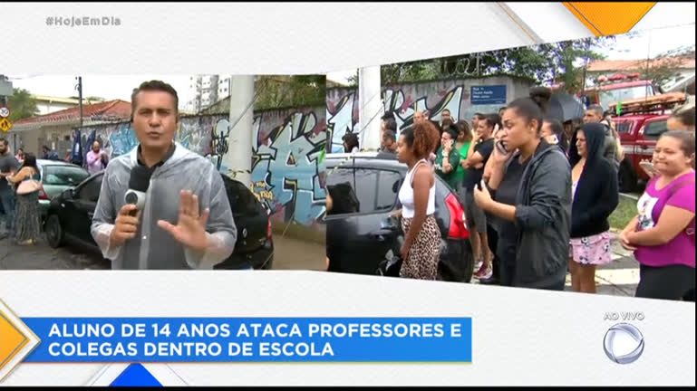 Vídeo: Estudante ataca colegas e professoras em escola de São Paulo